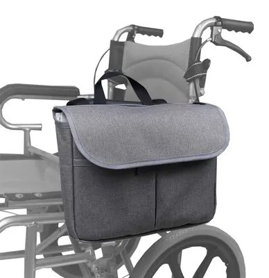 Obrázek produktu pro Taška na invalidní vozík Walker Organiser Pouch Easy Carry Handle a kryt Vodotěsné tašky Walker Bags Velkokapacitní úložná taška pro skútry na invalidním vozíku