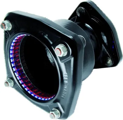Produktbild von ALIAXIS FRIAGRIP, Reduzierkupplung, FGR, DN80/100, da 85,7-107,0 / 107,2-133,2, EPDM, PFA, PN16, 1 Stk.