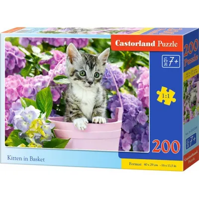 Obrázok produktu pre CASTORLAND puzzle 200 dielikov - Mačiatko