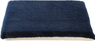 Obrázok produktu pre 2 balenia protišmykových mäkkých vankúšov na sedenie stoličky, do kancelárie, do kuchyne, tmavomodrá farba, 16" x 16"