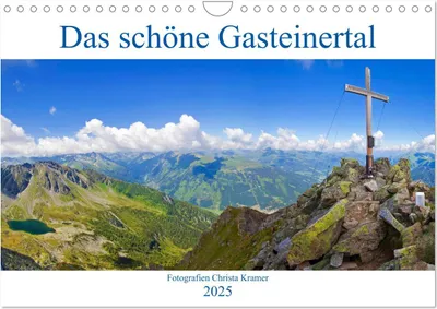 Produktbild von Das schöne Gasteinertal (Wandkalender 2025 DIN A4 quer), CALVENDO Monatskalender