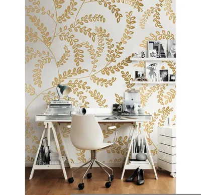 Produktbild von Coloray Fototapete 250x250 cm Vlies-Fototapete - Gold verlässt Gold.