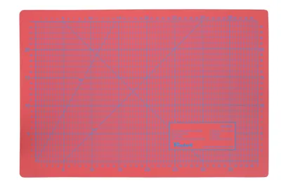 Produktbild von Schneidematte 3-lagig und selbstheilend rot orange 30x45cm A3