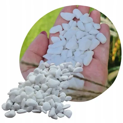 Produktbild von Thassos Weißer Marmorstein 1–10 mm 5 kg – Dekorativer Naturstein aus Griechenland