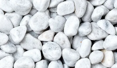 Produktbild von Kies Bianco Carrara 25 - 40 mm weiß 25 kg