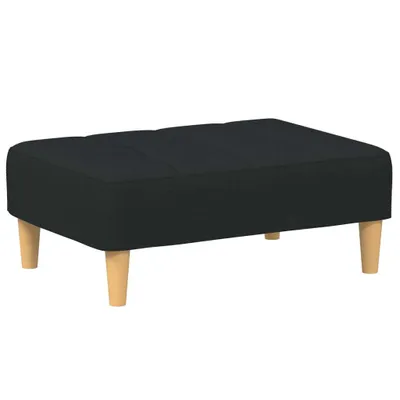 Immagine prodotto di vidaXL Sgabello nero 77x55x31 cm in tessuto