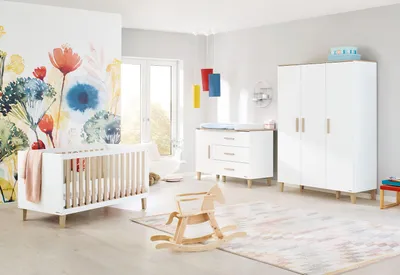 Produktbild von Kinderzimmer-Set 'Lumi' extrabreit groß, 3-tlg.