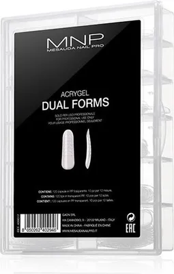 Produktbild von My Nail Pro MNP Acrygel Dual Forms - transparente Dual Forms