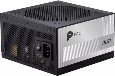 Produktbild von Zasilacz MSI PRO A850PL PCIE5 850W 120mm 80plus Platinum aPFC