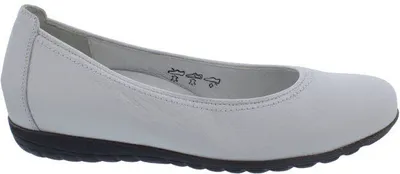 Produktbild von Waldläufer Hesima Ballerina 329051-171-150, Porto - Glattleder, Weiß, Weite H 40 1/2
