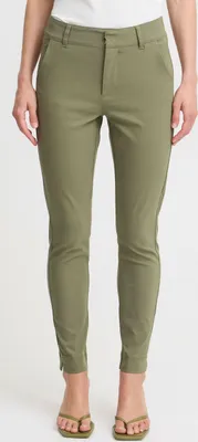 Produktbild von b.young BYDIXI Damen Hose Stoffhose Chinohose mit Eingrifftaschen Gürtelschlaufen elastisch Slim fit