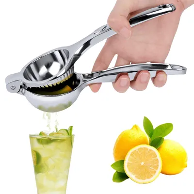 Obrázok produktu pre Ručný odšťavovač na citrusy z nehrdzavejúcej ocele, priemer 7 cm, určený do kuchyne a baru