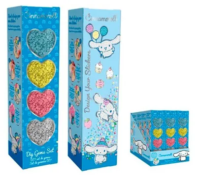 Obrázok produktu pre Sada na tvorbu výtvarných prác s motívom Hello Kitty a Cinnamoroll - LICENCOVANÉ PRODUKTY PRE DETI - (Rôzne tovarové položky)