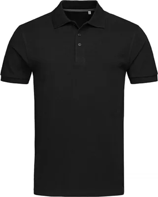 Produktbild von Stedman ST9060 | Herren Harper Polo Short Sleeve - Farbe: Black Opal - Größe: M