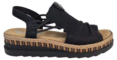 Produktbild von Rieker Nabukino Sandale Schwarz : 40
