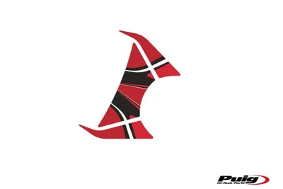 Produktbild von PUIG 2812R Radikal Yoke Protector  passend fuer DUCATI PANIGALE V4S Rot