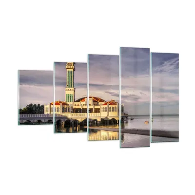 Produktbild von Bilder auf glas - Architektur asien gebäude kultur - 100x60cm - Glasbilder - Wandbilder - Kunstdruck - zum Aufhängen bereit - Wanddekoration aus Glas - Glas Bilder - Wandbild auf Glas - GEG100x60-2119