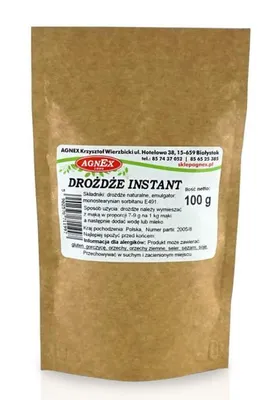 Zdjęcie produktu dla Drożdże instant 100 g