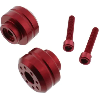 Produktbild von Lenkerenden JMP Aluminium rot für Yamaha