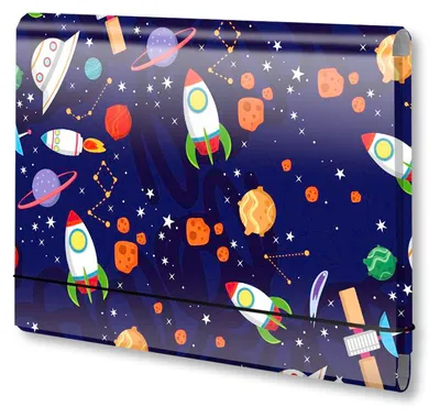 Image de Classeur A5 à élastique « Cosmos 2 » – assortiment de motifs Penmate