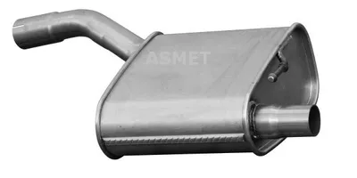 Produktbild von ASMET 07.171 Endschalldämpfer für FORD FOCUS (DAW, DBW) Auspuff