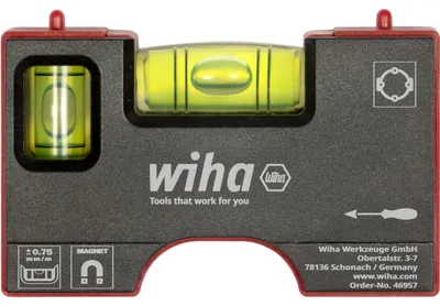 Produktbild von Wiha Mini-Wasserwaage Pocket 8 cm mit Magnet