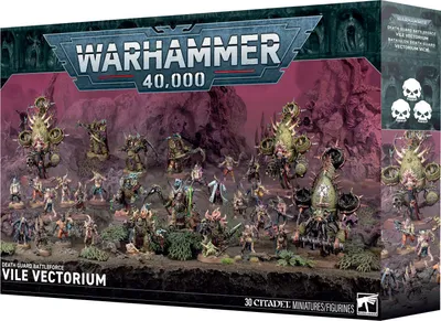 Produktbild von Warhammer 40.000 Death Guard Battleforce Vile Vectorium