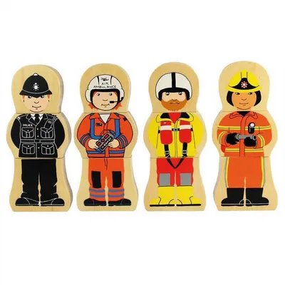 Produktbild von Bigjigs Toys Holzpuzzle Beruf
