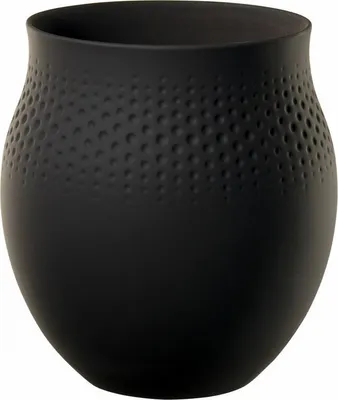 Produktbild von Villeroy & Boch Manufacture Collier noir Vase Perle groß