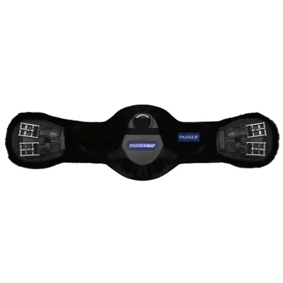 Immagine prodotto di Sottopancia in pelle d'agnello Passier per PASSIERBLU Wave nero 75 cm