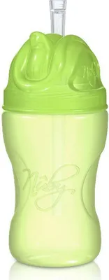 Image de Nuby Mon premier gobelet anti-fuite avec paille, 300 ml