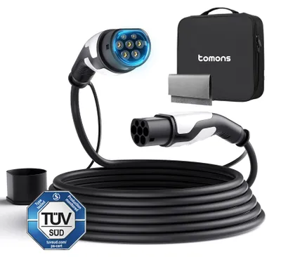 Produktbild von tomons Typ 2 Ladekabel, 22KW 5M 32A 3-Phasig