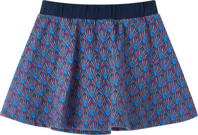 Produktbild von vidaXL Kinderrock Marineblau 140