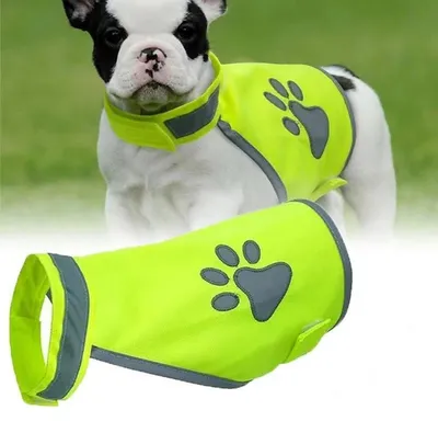 Produktbild von Warnweste Hund Reflektierend Polyester Klettverschluss