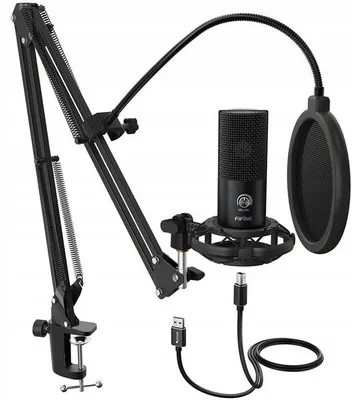 Obrázek produktu pro Mikrofon Fifine T669, USB, kondenzátorový, pro počítače, kardioidní charakteristika