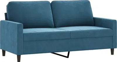 Obrázok produktu pre vidaXL 2-miestna pohovka Blue 140 cm Velvet