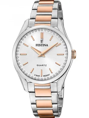 Obrázek produktu pro Festina F20620-1 CYRKONIE dámské hodinky stříbrné