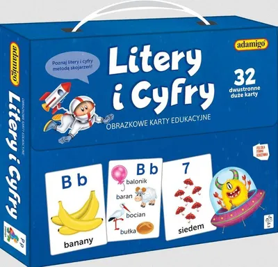 Image de ADAMIGO Lettres et Chiffres - Cartes Éducatives 07714