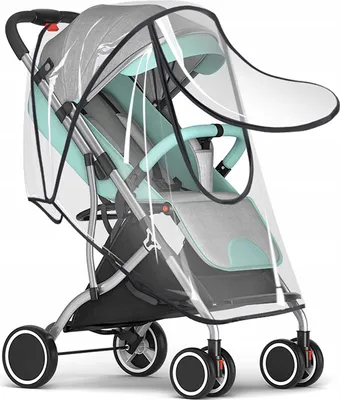 Produktbild von Regenschutz Mit Fenster Für Kinderwagen Wasserdicht Universal