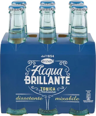Produktbild von anPellegrino Recoaro Brilliant Water, 48 x 200 ml+ Italian Gourmet Polpa 400g
