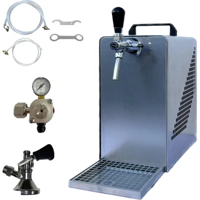 Produktbild von Bierkühler BieTal® Bierzapfanlage 30 L/h KOMPLETTSET KEG Typ A OHNE CO2 Flasche