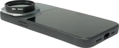 Produktbild von SYSTEM-S ND Filter Set 37 mm Neutraldichte mit Hülle und Tasche für iPhone 14 Pro