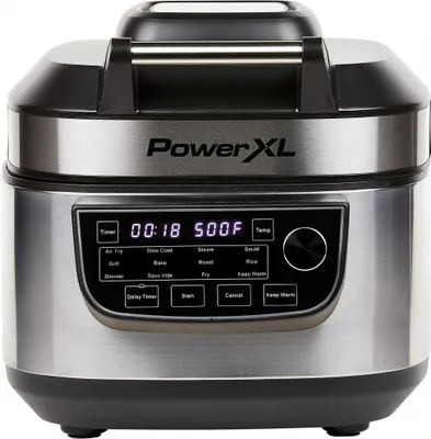 Produktbild von PowerXL M25658 Multikocher 12-in-1 5,7 L 1450 W 2 Deckel max 200°C