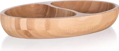 Produktbild von BANKETT Schüssel geteilt BRILLANT Bambus 24 x 13,5 x 4 cm
