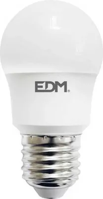Zdjęcie produktu dla Edm E27 4000k 8.5w 940 Lumenów Sferyczna Lampa Led Biała Biały Jeden Rozmiar