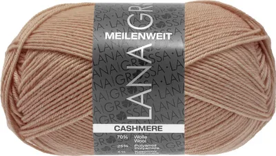 Produktbild von Lana Grossa - Meilenweit 4-fach 50g Cashmere 0065 sandbeige