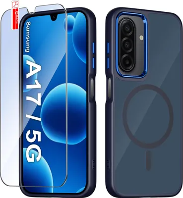 Produktbild von Hülle für Samsung A17 5G CASE für MagSafe MATT Magnetisch PREMIUM + Glas