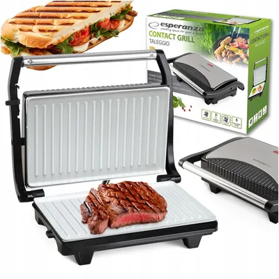 Zdjęcie produktu dla Toster Grill Opiekacz Do Kanapek Panini I Sandwichy 750W