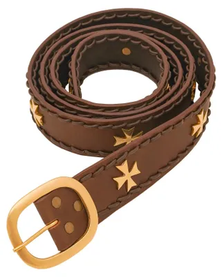 Produktbild von mittelalterlicher Kreuzritter Gürtel Braun, 170 cm
