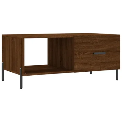 Produktbild von Couchtisch Braun Eichen-Optik 90x50x40 cm Holzwerkstoff